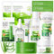 Aloe Vera Ensemble de Soins 11 Pièces avec Tonique,Nettoyant,Sérum,Crème,Masque,Baume à Lèvres,Patchs pour Les Yeux,Coffret de Soins du Visage à l'Aloe Vera pour Fille Adulte et Femmes