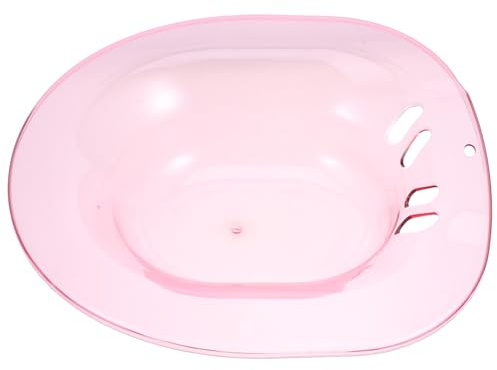 VALICLUD Sitzbadewanne Aus Kunststoffmaterial Für Pflege Geburt Sitzbad Für Hämorrhoiden Breit Und Tief Rutschfeste Konstruktion Für Ältere Menschen