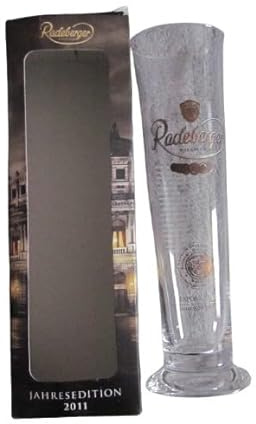 Brauerei Radeberger - Jahresedition 2011 - Bierglas 0,3 l.