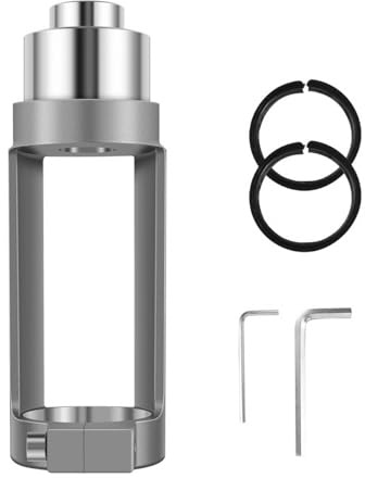 Hoite Adaptador de broca cuadrada, adaptador de broca para taladros de agujeros cuadrados, herramienta de carpintería para brocas de espiga, soporte de fijación