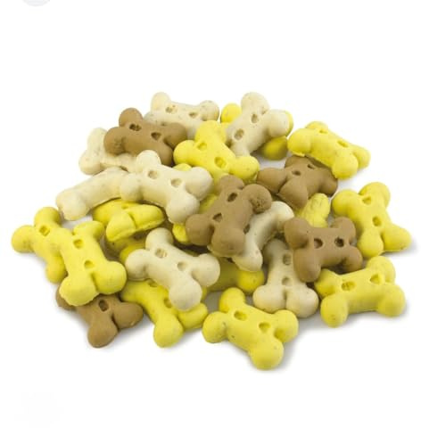 Dei NATURE Hundkex, Mini Vaniljoxycin, 3,2 kg lagerpaket, Premiumkvalitet, hundgodis – bidrag för hundar