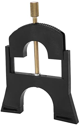 Herramienta Ajustable para Puente de Cello 1/4-4/4, Elevador de Cuerdas, Altura Regulable en Negro - Elevación Segura Sin Aflojar Cuerdas, Plástico Resistente, Ideal para