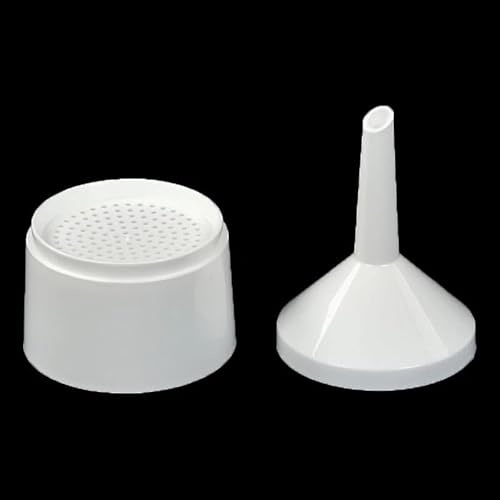 Imbuto Buchner in plastica staccabile - Imbuto filtrante resistente (disponibile da 55 mm, 70 mm, 90 mm, 110 mm, 150 mm)