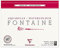 Clairefontaine 96414C Malblock, 4-seitig verleimt Aquarellpapier Feinkörnig, Fontaine/Hadern, 24 x 30 cm, 25 Blatt, 300 g Packung, weiß