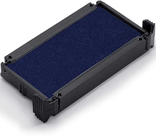 Trodat Ersatz-Stempelkissen für 6/4911, L 4,7 x H 2,1 x T 0,8 cm, blaue Tinte, 3 Stück, in Blisterpackung