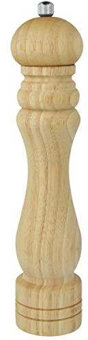 Metaltex Molinillo Pimienta/Sal Madera 26 CMS, Marrón, 26 cm