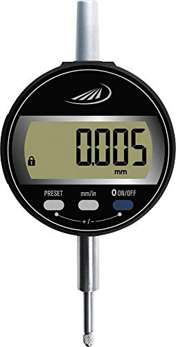HELIOS PREISSER 1723 502 Messuhr mit digitaler Anzeige 12.5 mm Ablesung: 0.005 mm