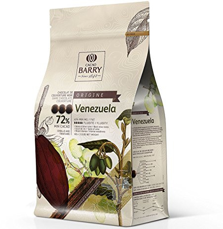 Cocoa Barry 1kg 72% Vénézuela Easimelt