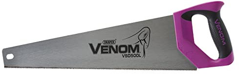 Draper 66125 Venom - Sega in laminato 14PPI, lunghezza lama 500 mm