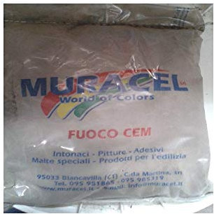 MALTA CEMENTO REFRATTARIA REFRETTARIO KG.1 FUOCOCEM MURACEL