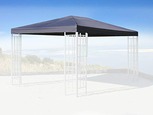Quick-Star Repuesto para Rank Cenador (3 x 4 m Antracita Funda para pabellón Techo