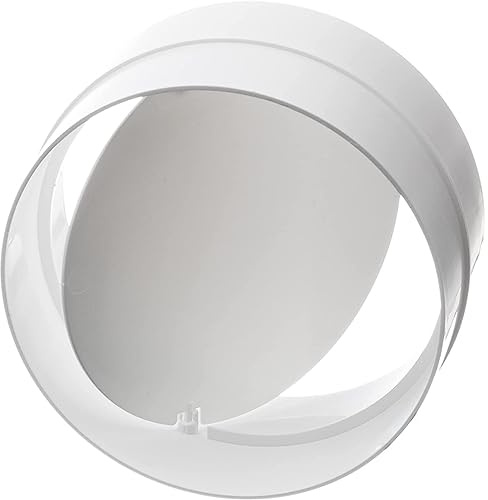 Ø 100mm Conduit de Ventilation - Raccord & Connecteur avec Clapet Anti-Retour