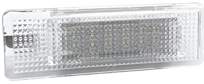 LIGHTWORLD24 LED Kofferraumbeleuchtung Xenon Weiß ohne Fehlermeldung Kofferraum Kofferraumleuchte Beleuchtung 18 SMD Kompatibel/Ersatz für VW und SEAT
