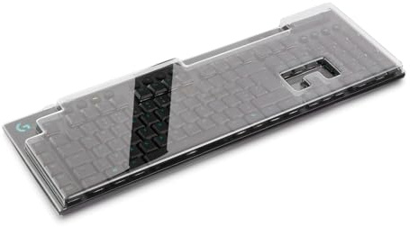 Decksaver cover for Logitech G915 / G815 keyboard series - Smoked/clear protective lid, made in the UK - the gamers' choice for unbeatable protection