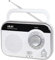 Akai PR003A-410 tragbares FM Radio, Weiß