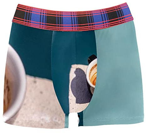 Petite tasse à taches de café pour homme - Sous-vêtements personnalisés, multicolore, X-Large-XX-Large
