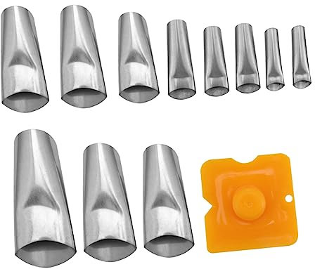 Artibetter 30stücke Teiliges Fugenwerkzeug-set Mit Abnehmbaren Spritzdüsen Und Schaber Für Präzise Mörtelanwendungen Geeignet Für Ziegel Und Fliesen Rostfrei Und Wiederverwendbar