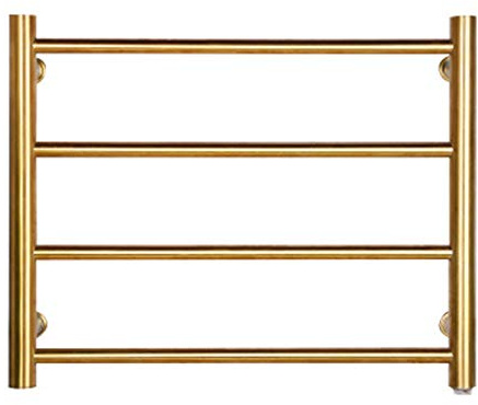 BSNANCA Electric Heated Towel Drying Rack Heated Towel Warmer Rack,Towel Warmer Electric Bathroom Radiator,Wall Mounted Electric Heated Towel Rack Stainless Steel 48W Heated Towel Rail,Har