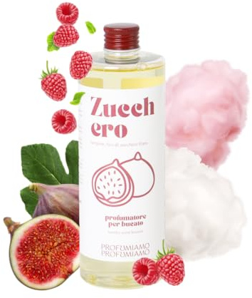 Profumiamo Profumiamo Profumo per Bucato 100 ml. - Profuma Bucato per Lavatrice e Asciugatrice (ZUCCHERO)