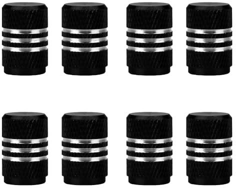 XFSRG Tappo Valvola Pneumatico Auto Stile Americano Alta Qualità Resistente alla Polvere e all'acqua per Auto Moto Biciclette