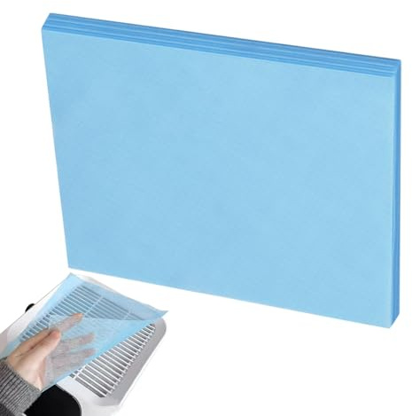 Yplkm Filtre de Collecteur de Poussière pour Ongles - 100 Pièces Collecteur De Poussière Ventilé Pour Manucure,Papier Collecteur Pour Pratique Femmes Maison Salon Formation