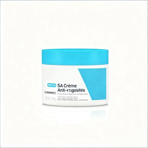 SA Urea Crema idratante levigante per il corpo, 340 g, idratante per corpo e viso, crema per pelle secca, ruvida e irregolare, con urea, acido salicilico, ialuronico e 3 ceramidi essenziali