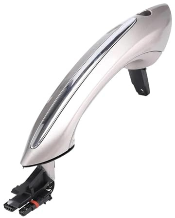 Adesivi Per Maniglie Portiere Per B&MW Per Serie 5 7 F07 F10 F11 F01 F02 51217231931 Maniglia Della Portiera Copertura Esterna Anteriore Posteriore Auto Comfort Accesso Keyless Go(Champagne)