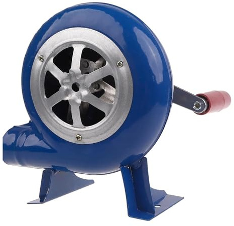 Manual Barbecue Fan BBQ Blower - Hand CrankFan, Popcorn Blower, Cooking BBQ Aerator, Charcoal Lighter (200W)