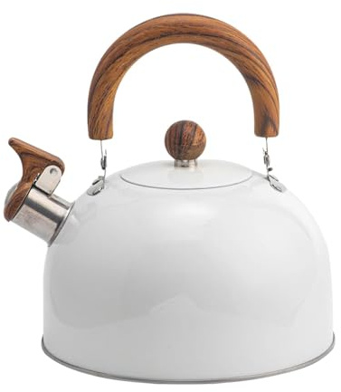 Tetera de 3 litros para varias estufas, silbato de cocina, hervidor de agua con sonido