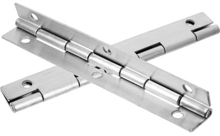 Gatuida Charnières De Piano Affleurantes 6 Pouces En Acier Inoxydable 304, Charnières Longues Robustes Pour Portes D’armoires, Stabilité Anti-affaissement, Lot De 2, Usage Meuble Et Piano