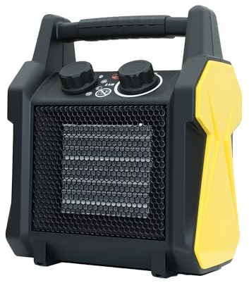 Kentsky Electric Fan Heater, 2000W Portable Ceramic Electric Space Heaters, 2 Modes, Overheating & Tip-Over Protection for Home, Office Desk Indoor