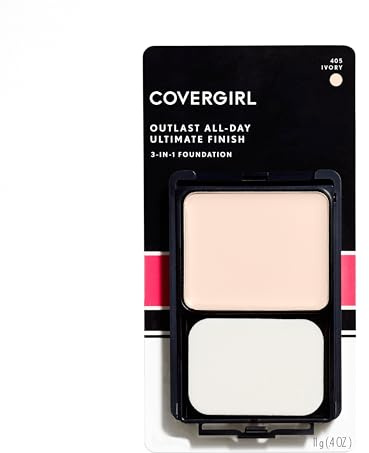 CoverGirl Ultimate Finish Liquid Powder Makeup - # 405 Ivory for Women 0.4 oz Makeup