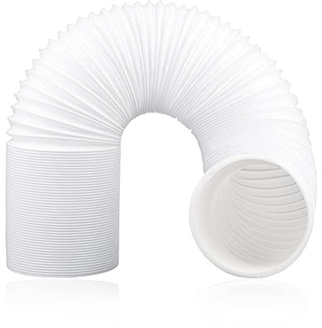 SPARES2GO Extra Long PVC Condenser Vent Hose Pipe for Swan Vented Tumble Dryer (6m / 4)