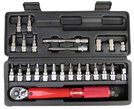 HIOD Clé Dynamométrique Set Outil pour Vélo 1/4