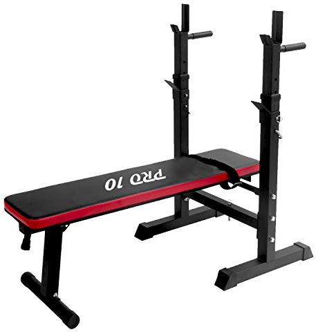 FIT-FORCE Banco de musculación multifunción Plegable Pro10 Modelo ES544