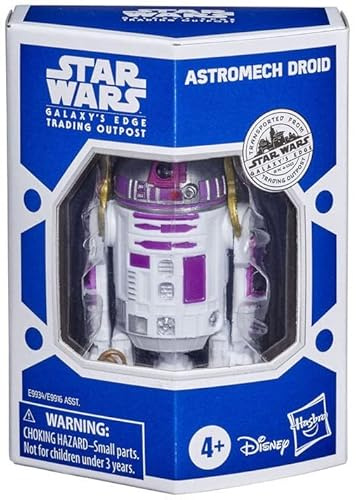 Star Wars Galaxy s Edge Trading Outpost Depot Astromech Droid Purple and White