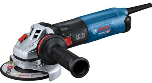 Bosch Professional vinkelslip GWS 17-125 S INOX (1 700 watt, stödhandtag, sprängskydd, löstagbart kapskydd, dammfilter, stiftnyckel, fästfläns, spännmutter, i kartong)