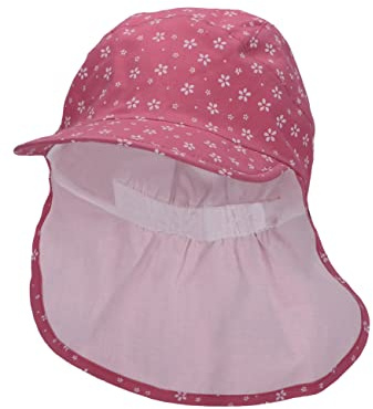 Sterntaler Unisex Kinder Kindermütze Schirmmütze Nackensch. Blumen