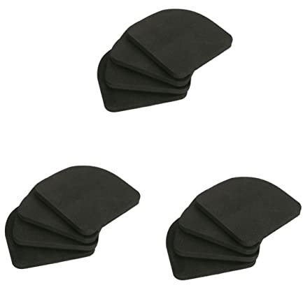 Cabilock 48pcs Washing Machine Vibration Mat Vibration Pad for Electric Appliance Black Cushion Cover for Washing Machine Stabilisers for Use