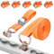 YAYODS Set di 4 cinghie di tensione Airline Fitting – 5 m di lunghezza per guida aerea – 25 mm di larghezza – accessorio per guida aerea con morsetto – guida aerea per binari Airline