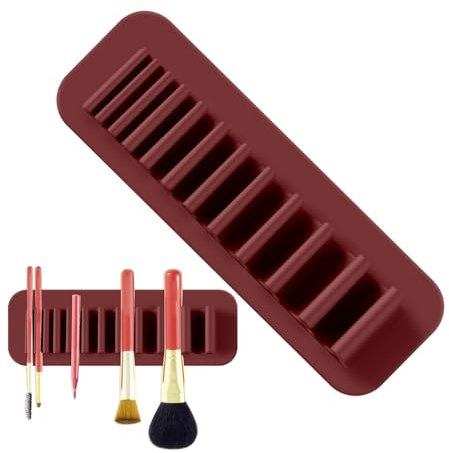 Pinsel-Trockenständer, Make-up-Pinsel-Trockenständer - Pinseltrockner-Organizer, Make-up-Pinsel-Aufhänger - Make-up-Werkzeughalter, multifunktionales Aufbewahrungsregal für Bleistifte, Zahnbürsten, Pi