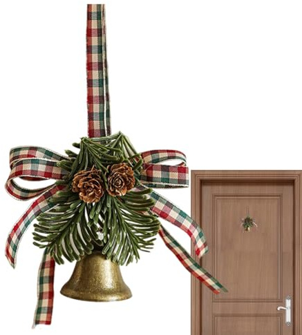 Campanelle di Natale – Decorazioni natalizie, campanelle per albero, campanelle interne, grandi campane zincate, decorazione per porta, campane di Natale