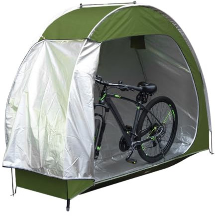 Bike Tent for Outdoor Storage,Outdoor Bike Storage and Mobility Scooter Shelter,Bicycle Cover and Garden Bike Storage Shed,Tidy Tent Large Bike Cover,Waterproof Bike Rain Shelter
