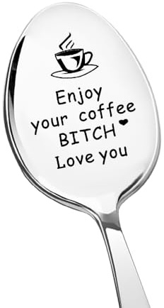 Funny Friend Coffee Spoon Gift for Girls Women Bestie Birthday Gifts for Friend BFF Tea Coffee Lovers Gifts for Girlfriend I Love You Gifts for Besties Friends Friendship Gifts for Sister Spoon