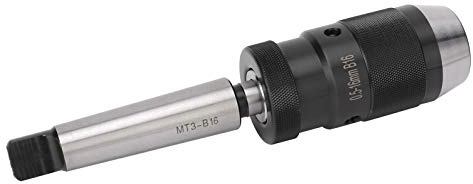 FTVOGUE Taladro Duradero sin Llave Chuck Morse Taper Releración Rápida para la Máquina de Perforación de Columna MT3 -B16