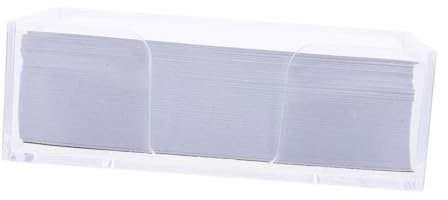 Operitacx Notenpapier Block Transparente Box Zur Aufbewahrung Selbstklebende Notizzettel Memo-schreibpapier Tragbarer Memoblock Für Erinnerungen Hochwertiges Papier Für Angenehmes Schreiben