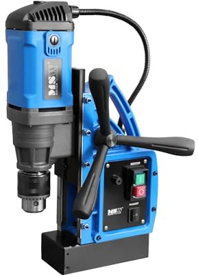 MSW Magnetic Core Drill 1480 W motor 700 rpm Max drilling depth 130 mm Max drilling diameter 16 mm Capacity 16 kN magnetic base force 3.2 m cable 140 mm stroke Magnetic drill press