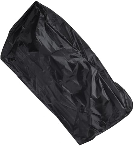 MINAOLULUS Funda Protectora para Soplador de Nieve 33x58x52 Pulgadas, Cubierta Resistente 420d Negra Antipolvo, Protección UV para Equipos de Exterior y Jardín, Funda Reutilizable