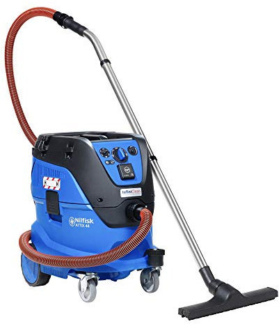 Nilfisk Sicherheitssauger ATTIX 44-2H IC (H-Klasse, Asbest, 1400 W, Industriesauger mit Softstart, Behälter 42 l, Kabellänge 7,5 m, Luftmenge 4500 l/min, inkl. Zubehör) 107419013