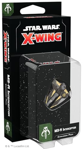 Fantasy Flight Games - Star Wars X-Wing Second Edition: Scum and Villainy: M3-A Interceptor Expansion Pack - Miniature Game
